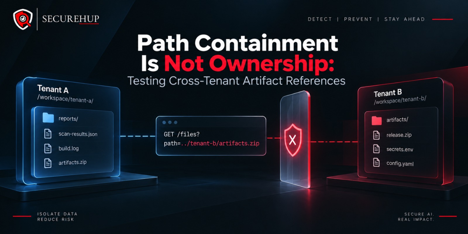 Path Containment Is Not Ownership: Testing Cross-Tenant Artifact References